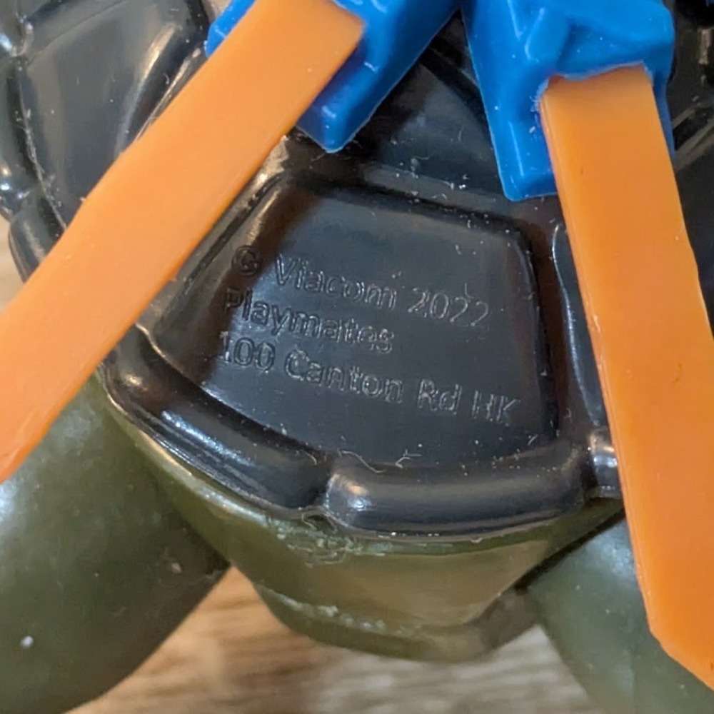 TMNT Leonardo Storage Shell Action Figure Playmates 2022 Viacom Blue Leonardo‎ - Picture 7 of 7
